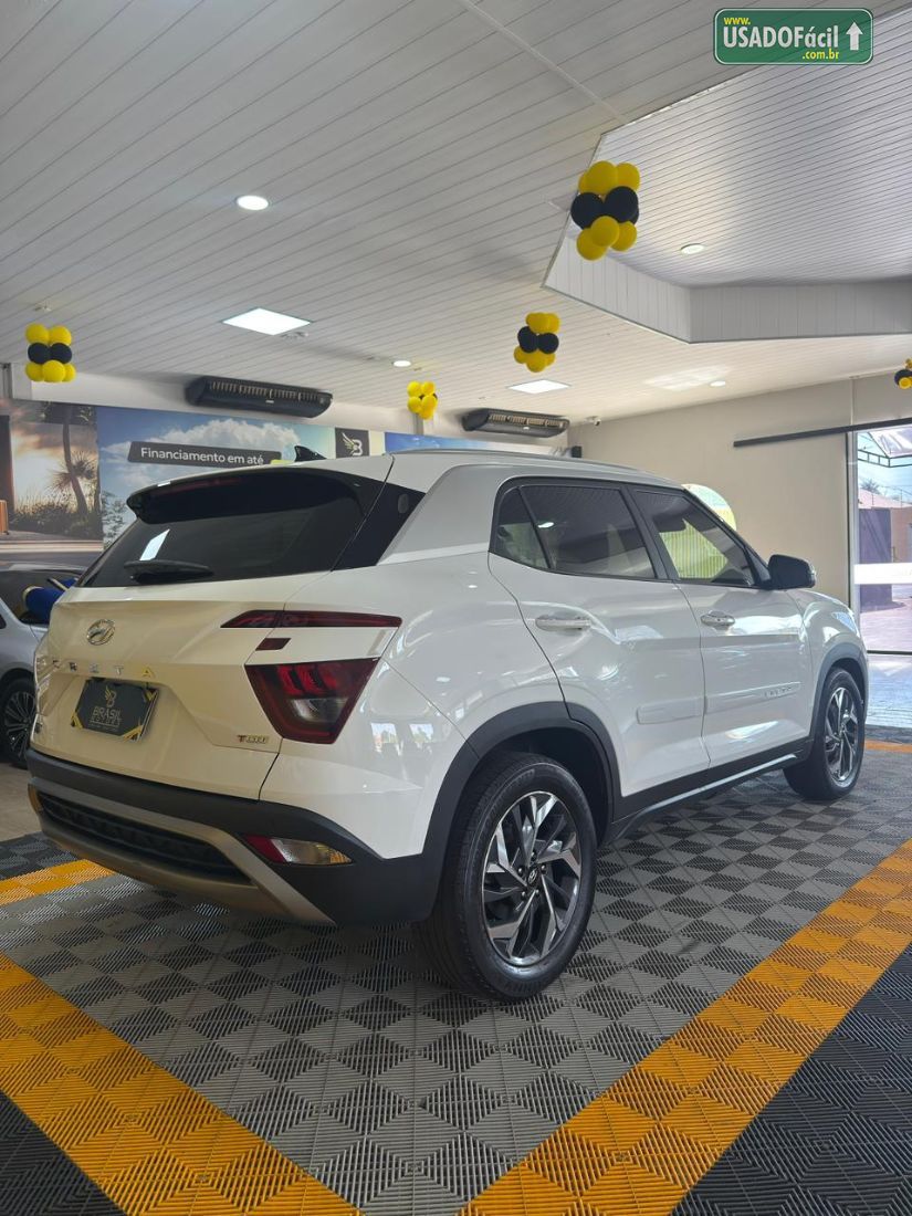 Hyundai Creta Platinum 1.0 Turbo Automático Flex 2022/2022 — foto 7 de 13