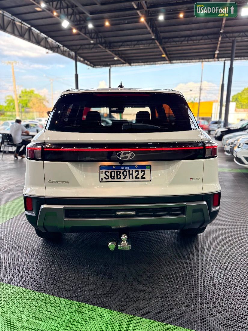 Hyundai Creta Limited Safety 1.0 Turbo Automático Flex 2024/2025 — foto 6 de 14