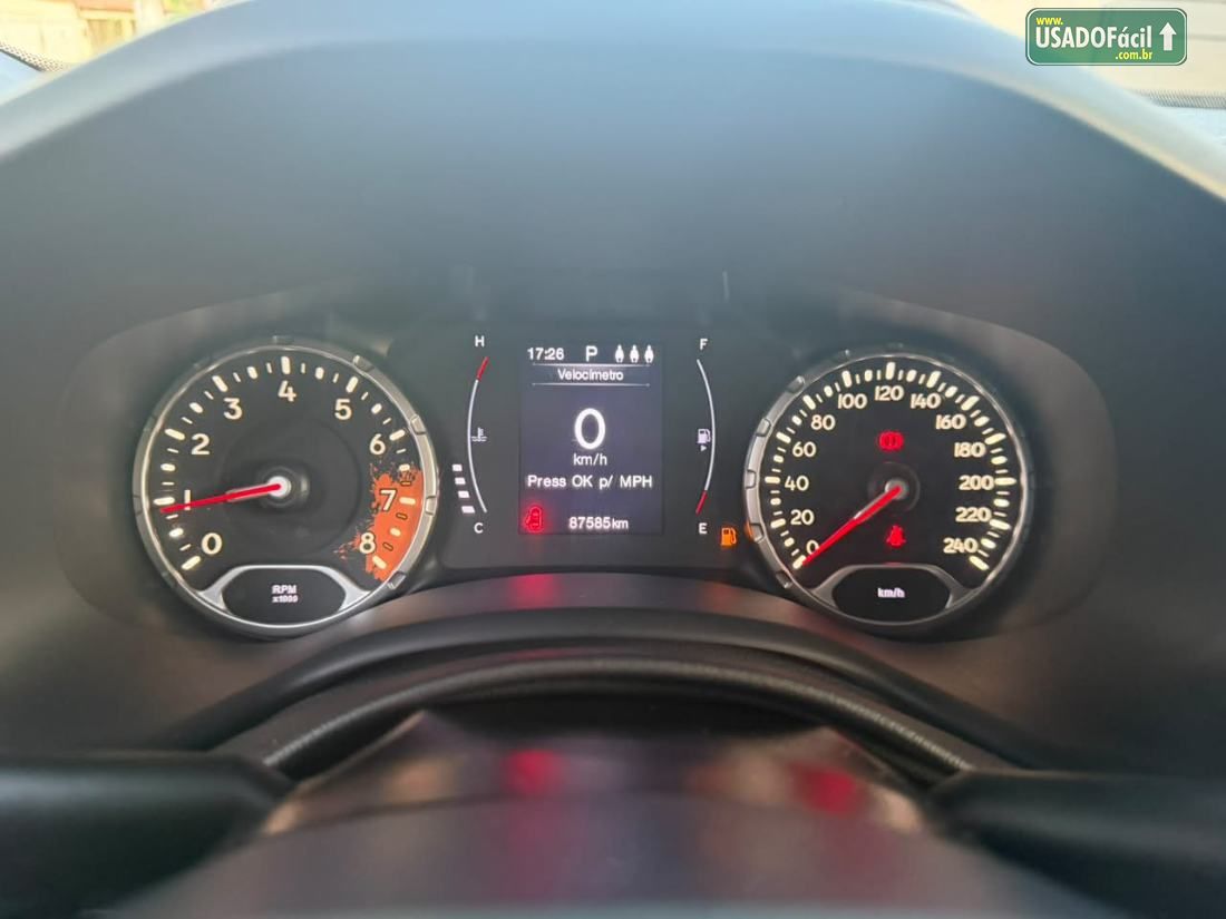 Jeep Renegade Longitude 1.8 4x2 Automático Flex 2019/2019 — foto 12 de 20