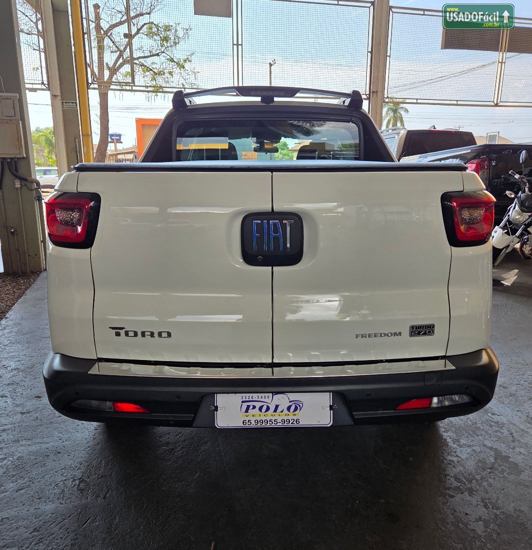 Fiat Toro Freedom 1.3 T270 4x2 Automático Flex 2023/2023 — foto 4 de 12