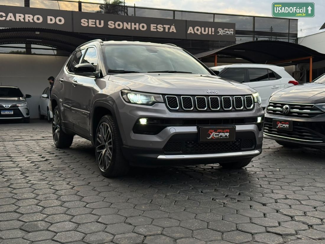 Jeep Compass Limited T270 1.3 Turbo Automático Flex 2023/2023 — foto 2 de 27
