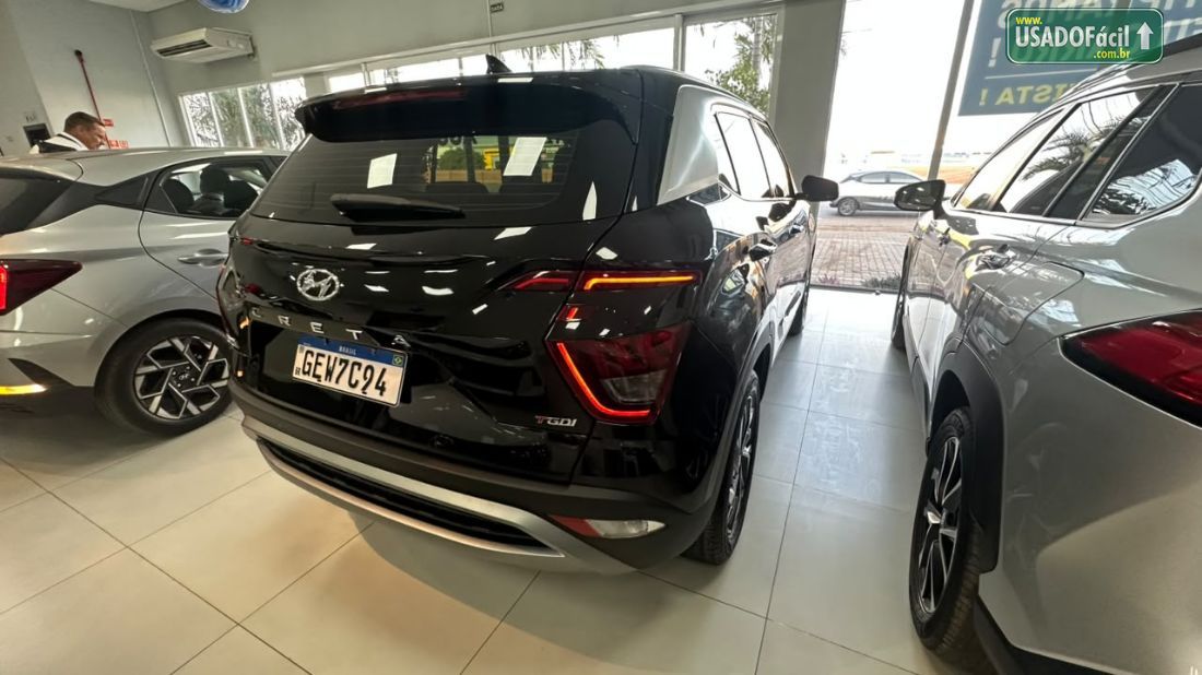 Hyundai Creta Limited 1.0 Turbo Automático Flex 2022/2023 — foto 3 de 7