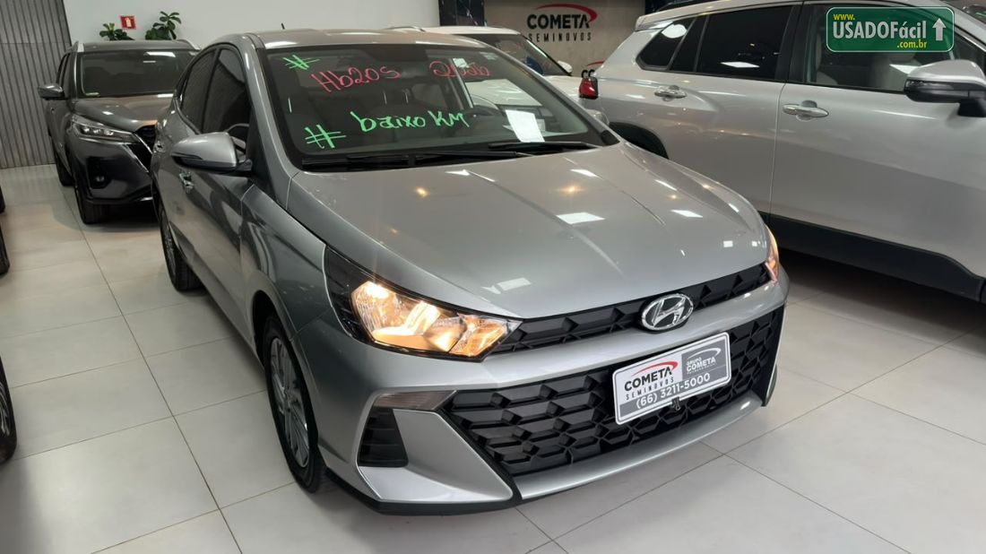 Hyundai HB20S Sedan Limited 1.0 Mecânico Flex 2025/2026 — foto 2 de 8