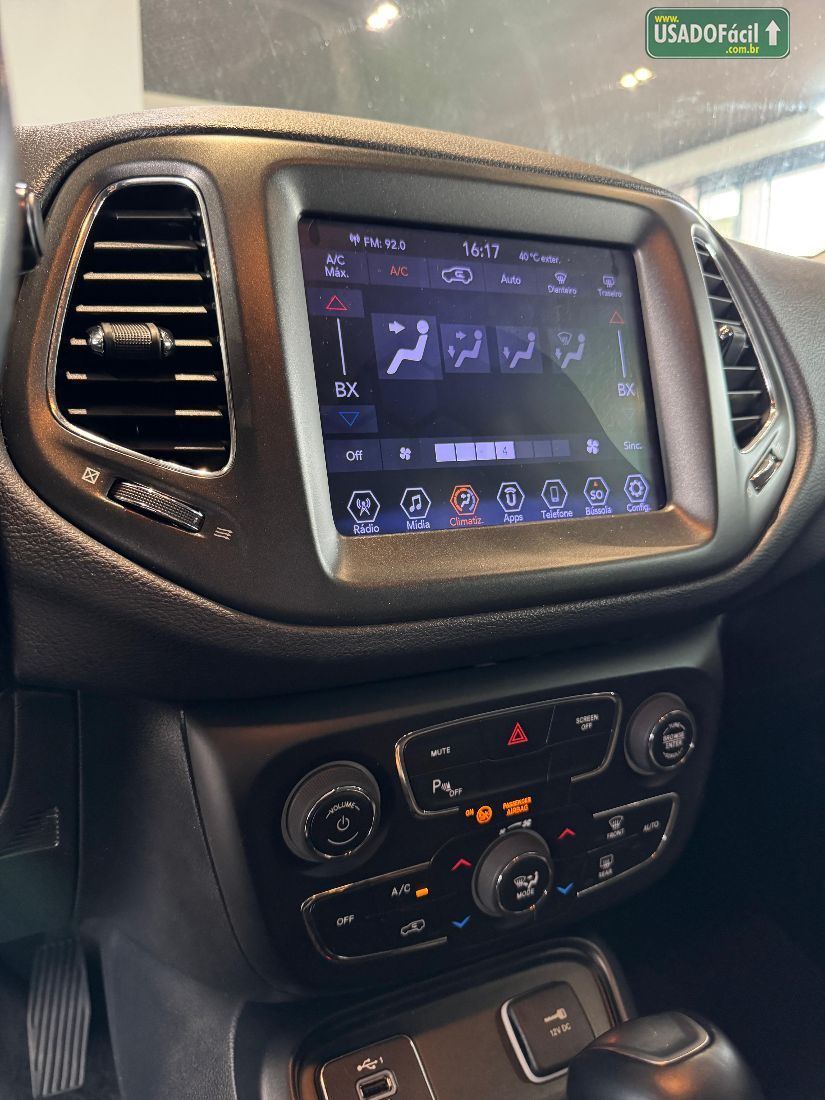 Jeep Compass Longitude 2.0 4x2 Automático Flex 2020/2021 — foto 18 de 27