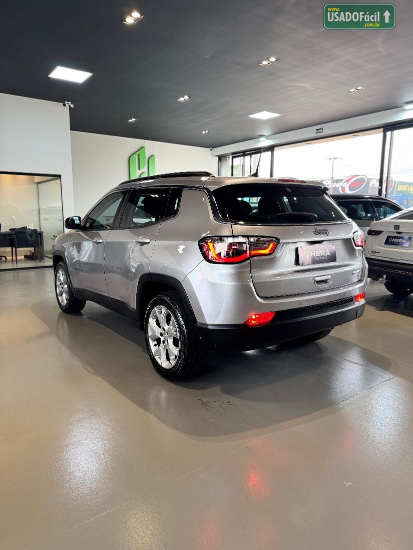 Jeep Compass Longitude 2.0 4x2 Automático Flex 2020/2021 — foto 5 de 27