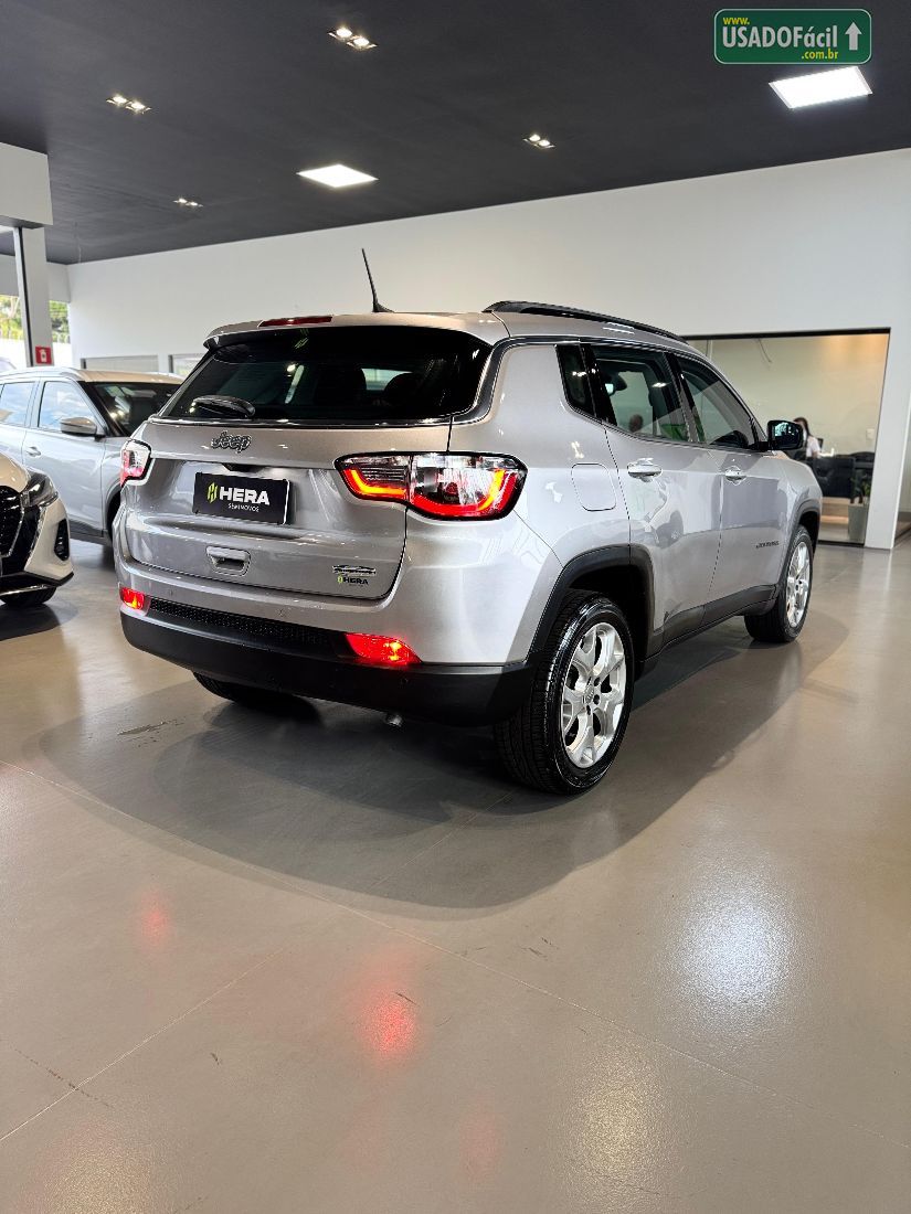 Jeep Compass Longitude 2.0 4x2 Automático Flex 2020/2021 — foto 7 de 27