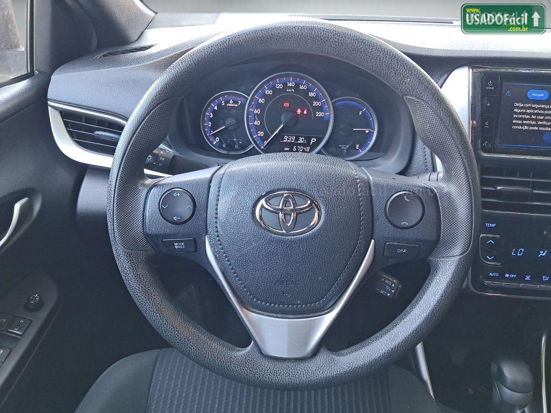 TOYOTA Yaris Hatch XL Plus Connect 1.5 Automático Flex 2020/2020 — foto 8 de 11