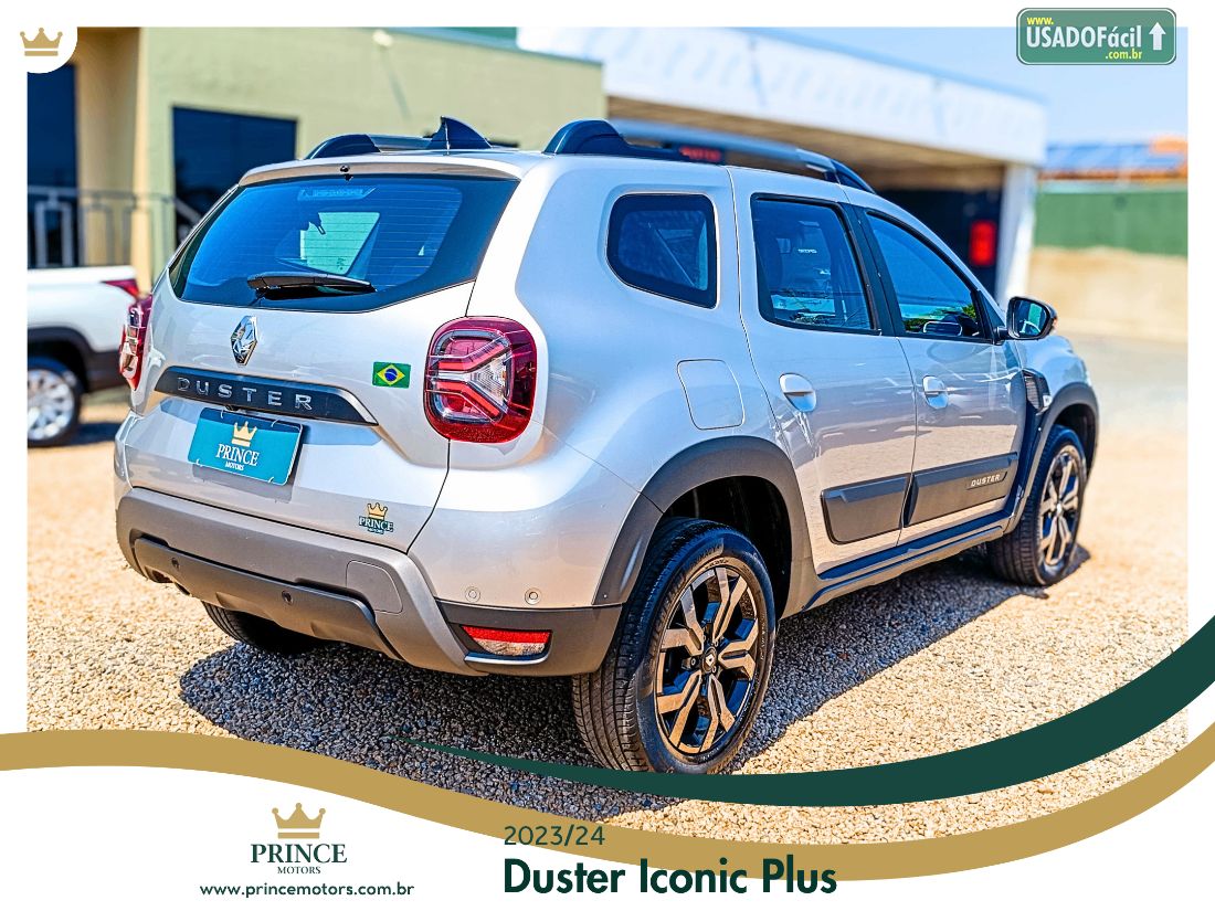 Renault Duster Iconic Plus 1.6 Automático Flex 2023/2024 — foto 2 de 22