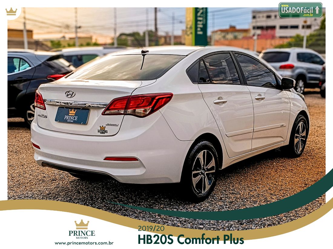 Hyundai HB20S Sedan Comfort Plus 1.6 Automático Flex 2019/2019 — foto 2 de 12