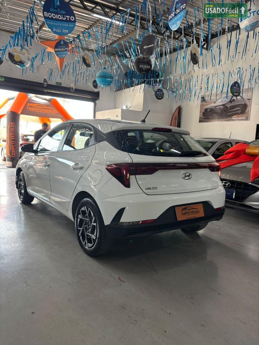 Hyundai HB20 Hatch Sense Plus 1.0 Mecânico Flex 2024/2025 — foto 4 de 12