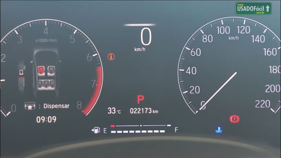 Honda City HatchBack EXL 1.5 Automático Flex 2022/2023 — foto 10 de 12