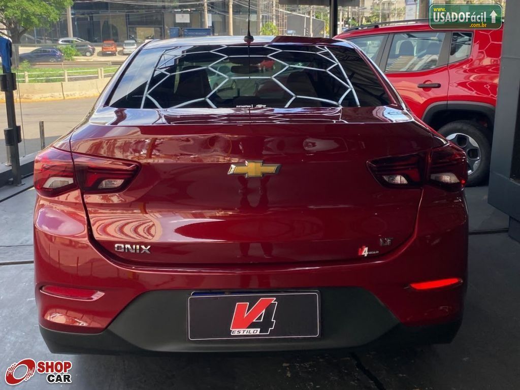 CHEVROLET/GM Onix Sedan Plus LT 1.0 Mecânico Flex 2020/2021 — foto 3 de 10