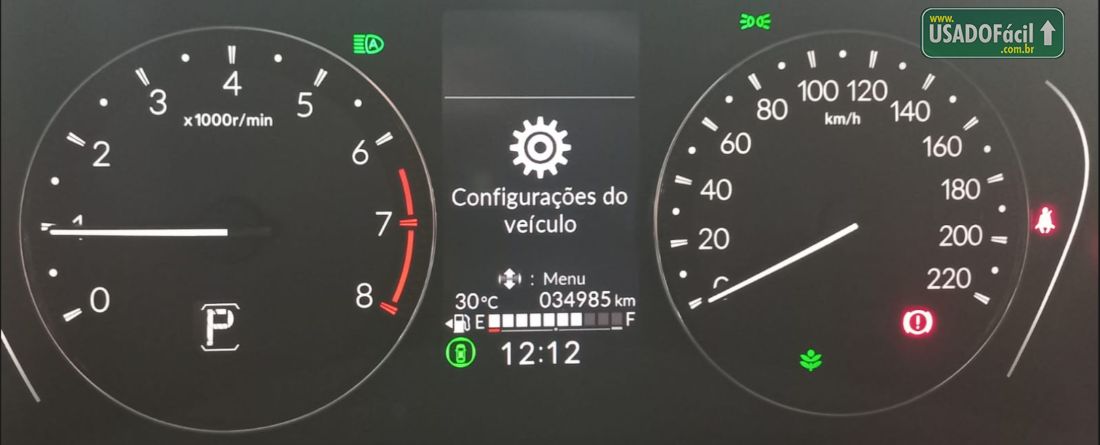 Honda HRV EX Sensing 1.5 Automático Flex 2024/2025 — foto 10 de 13