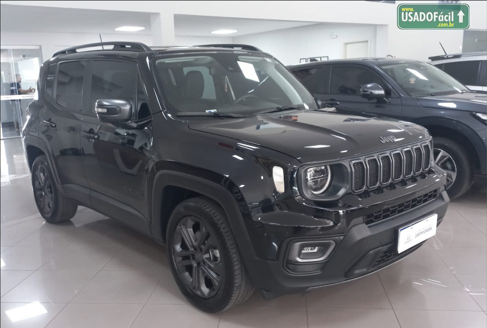 Jeep Renegade Longitude Night Eagle 1.3 Turbo Automático Flex 2024/2025 — foto 3 de 12
