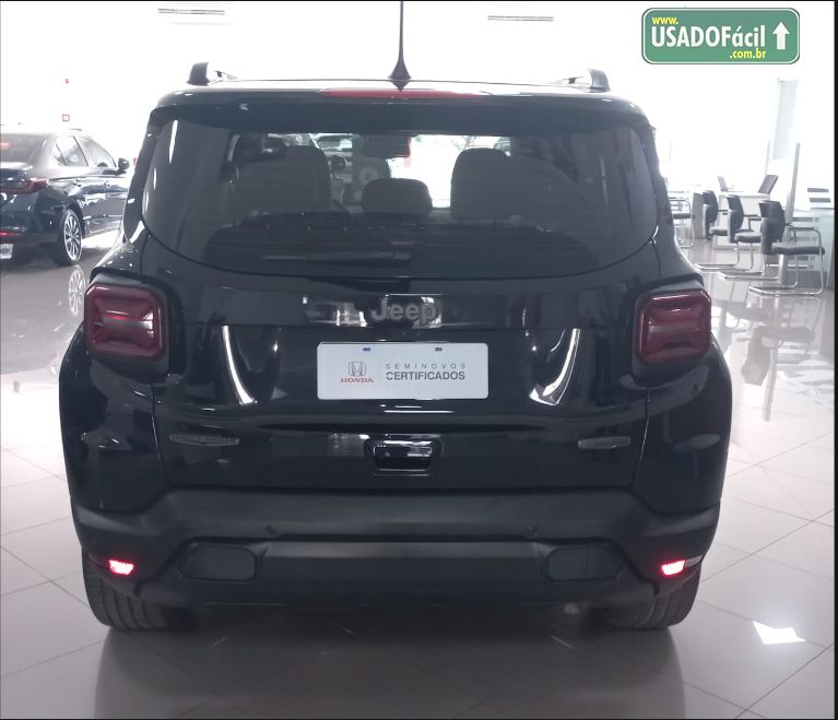 Jeep Renegade Longitude Night Eagle 1.3 Turbo Automático Flex 2024/2025 — foto 4 de 12