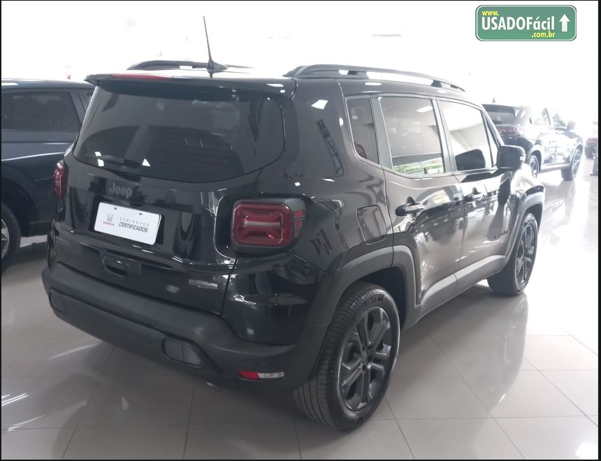 Jeep Renegade Longitude Night Eagle 1.3 Turbo Automático Flex 2024/2025 — foto 5 de 12