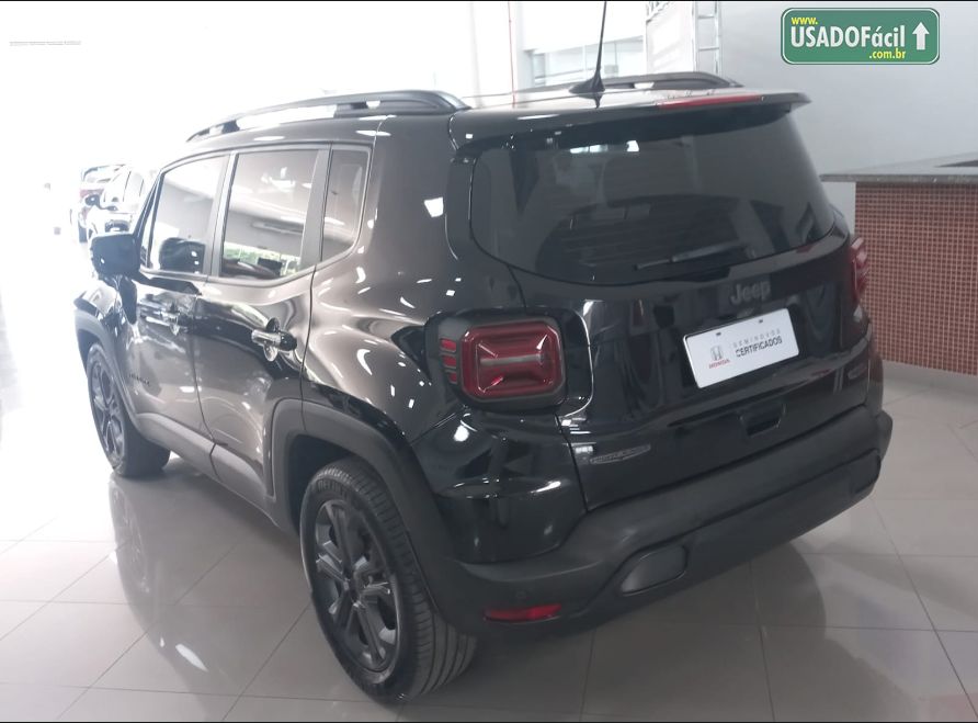 Jeep Renegade Longitude Night Eagle 1.3 Turbo Automático Flex 2024/2025 — foto 6 de 12