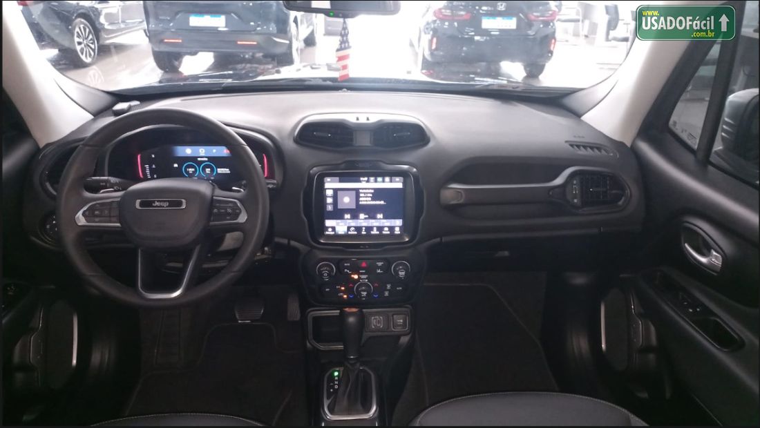 Jeep Renegade Longitude Night Eagle 1.3 Turbo Automático Flex 2024/2025 — foto 9 de 12