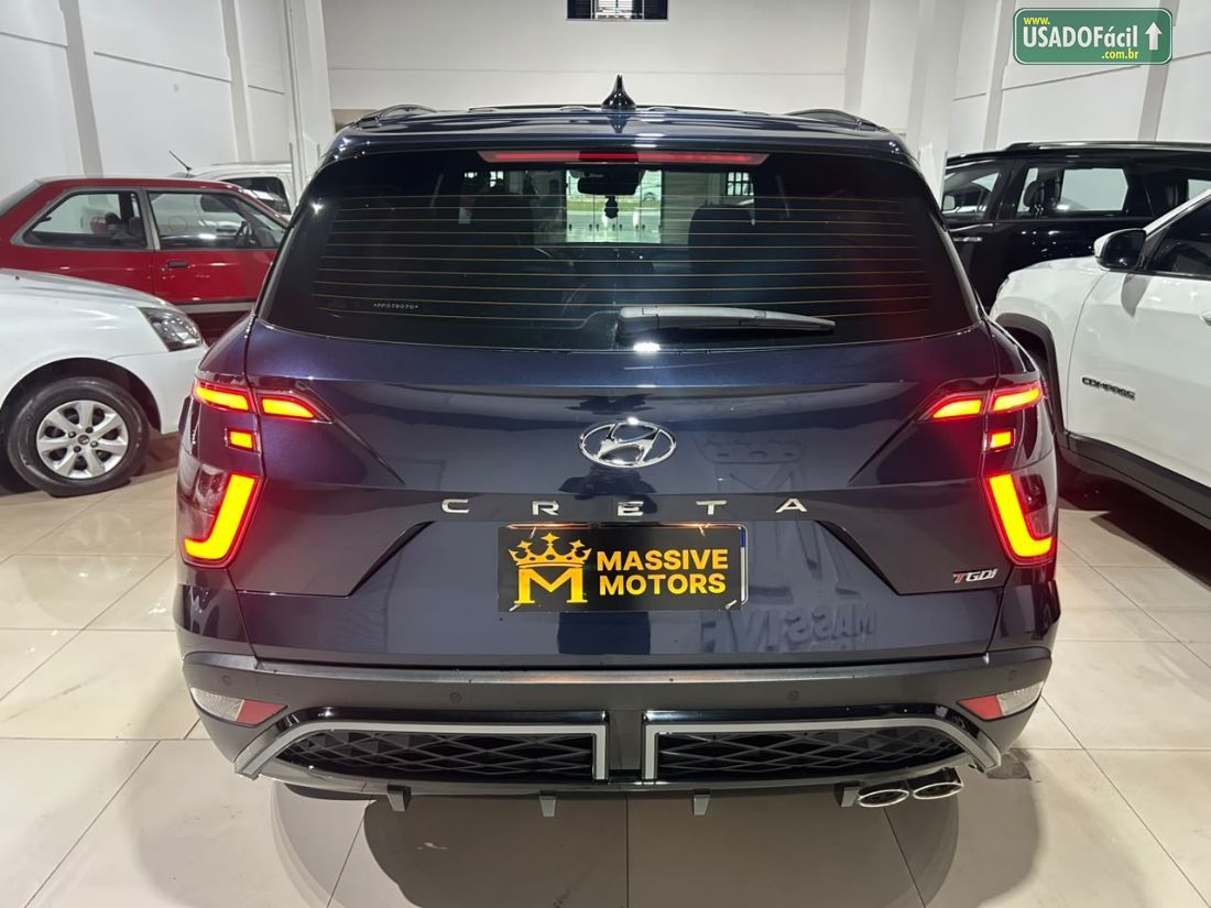 Hyundai Creta N Line 1.0 Turbo Automático Flex 2022/2023 — foto 6 de 30