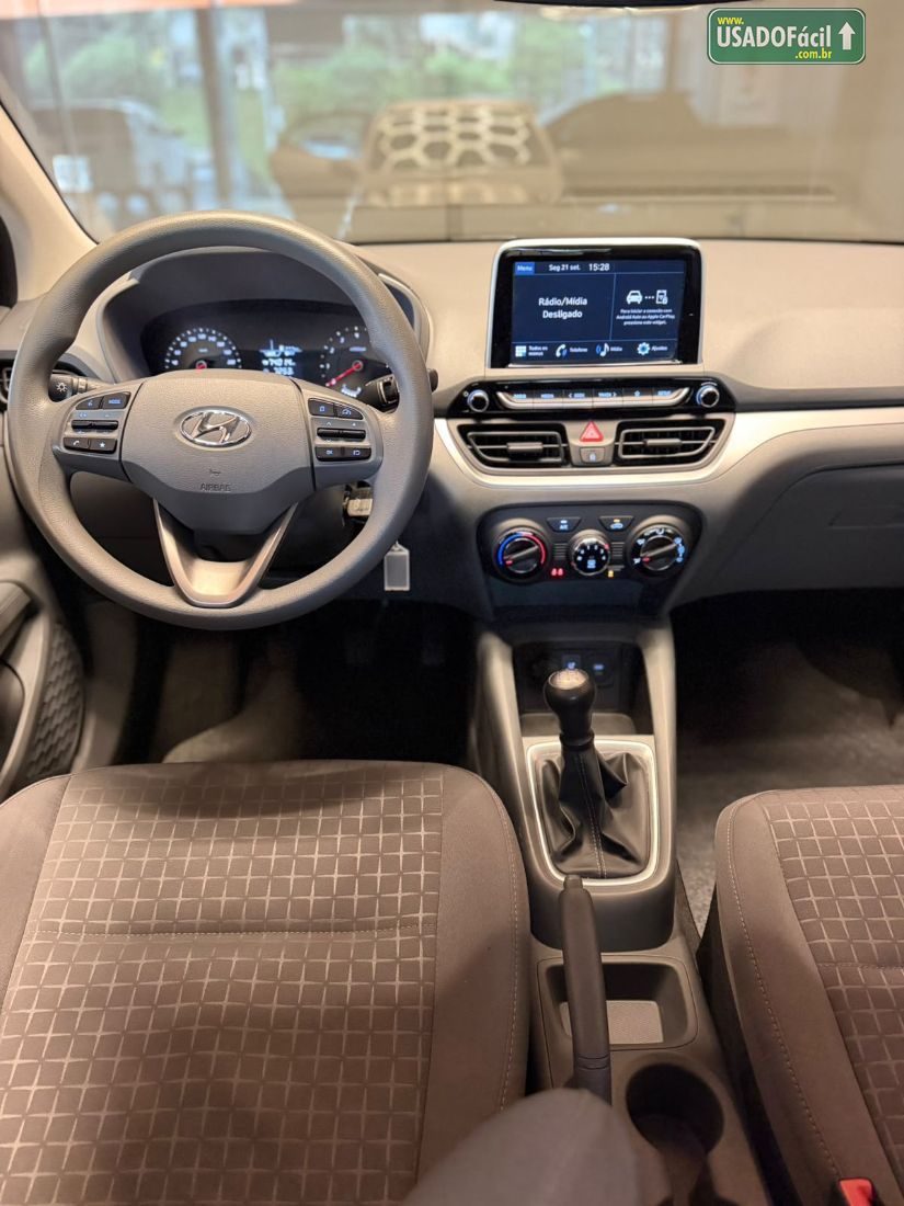 Hyundai HB20S Sedan Comfort Plus 1.0 Mecânico Flex 2024/2025 — foto 8 de 12