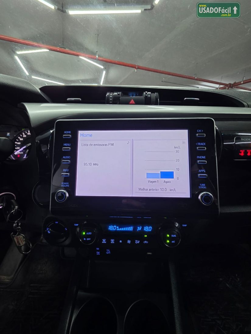 Toyota Hilux SR CD 2.8 4X4 TDI Automático Diesel 2022/2022 — foto 7 de 10