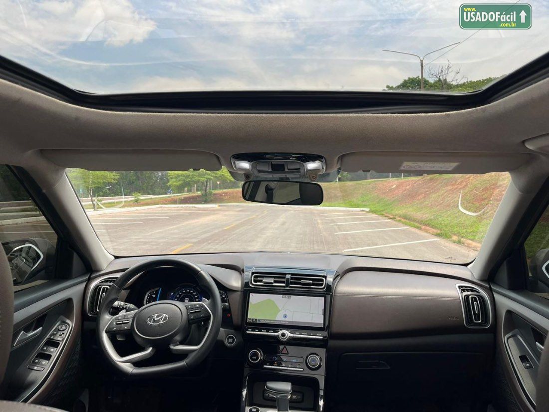 Hyundai Creta Platinum 1.0 Turbo Automático Flex 2021/2022 — foto 8 de 10
