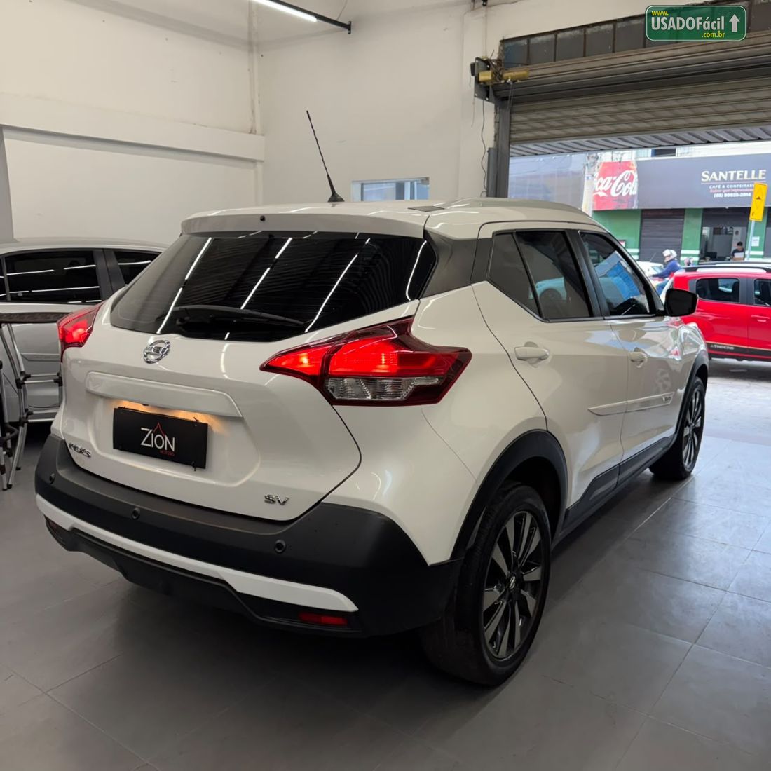 Nissan Kicks SV 1.6 Automático FlexStar 2020/2021 — foto 8 de 9