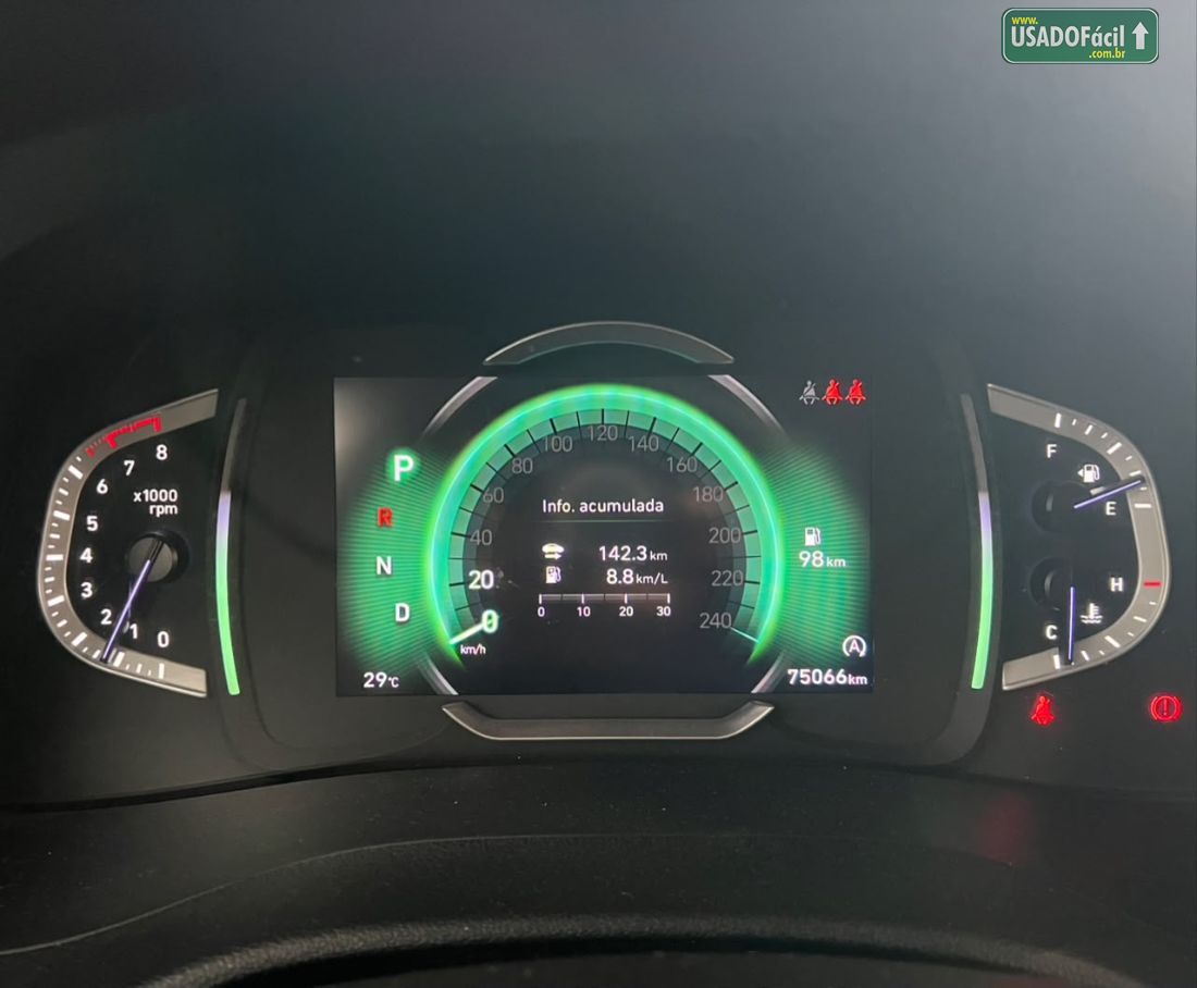Hyundai Creta Platinum 1.0 Turbo Automático Flex 2022/2022 — foto 12 de 13