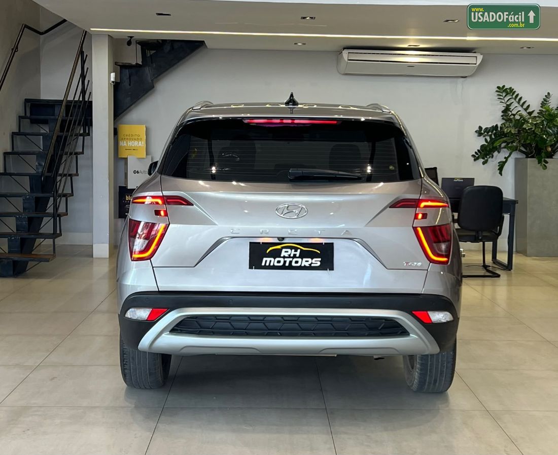 Hyundai Creta Platinum 1.0 Turbo Automático Flex 2022/2022 — foto 5 de 13
