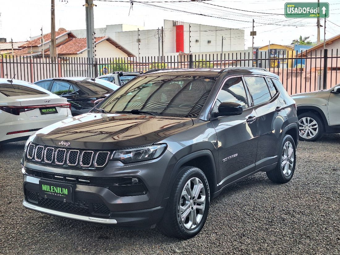 Jeep Compass Longitude T270 1.3 Turbo 4x2 Automático Flex 2022/2022 — foto 4 de 14