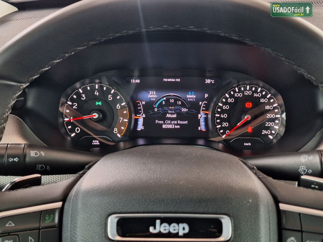 Jeep Compass Longitude T270 1.3 Turbo 4x2 Automático Flex 2022/2022 — foto 9 de 14