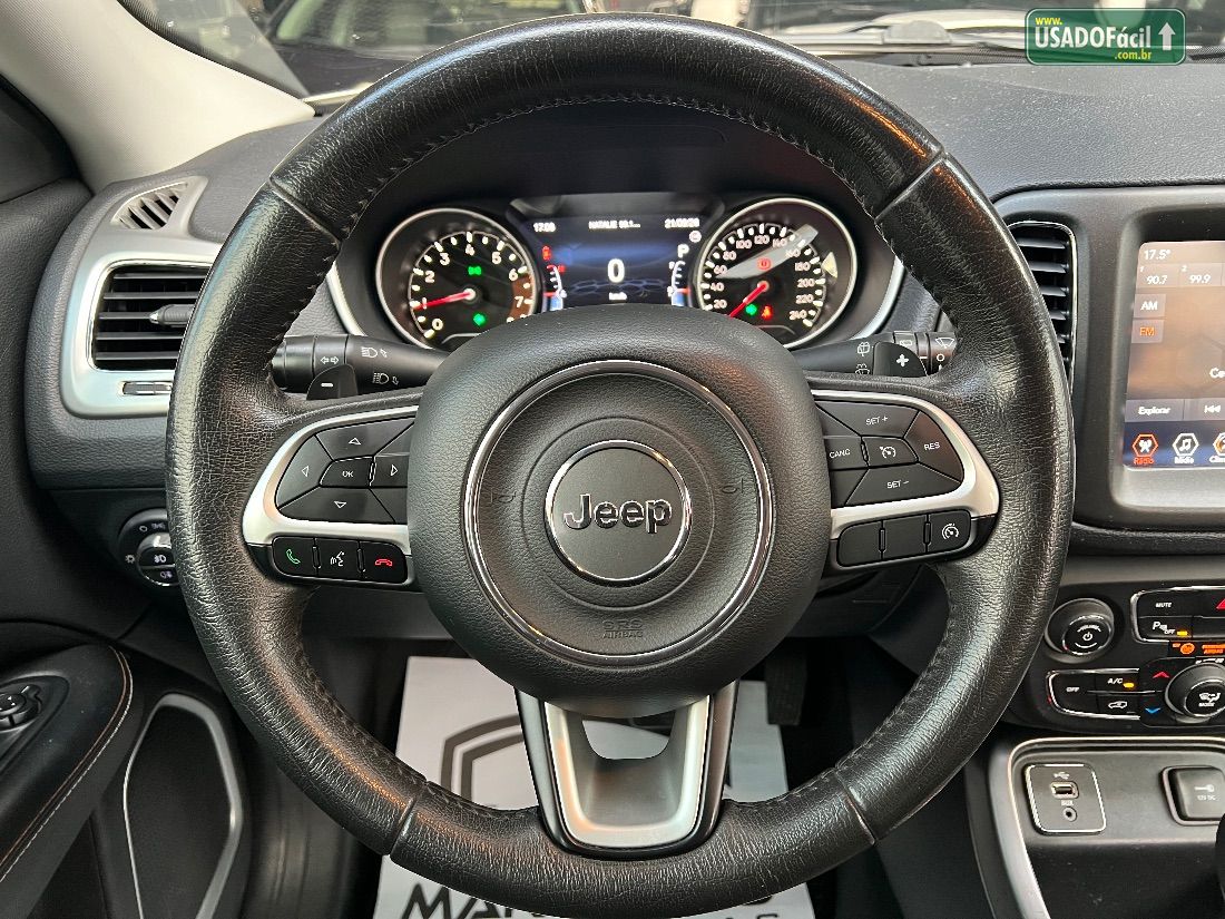 Jeep Compass Longitude 2.0 4x2 Automático Flex 2018/2019 — foto 28 de 30