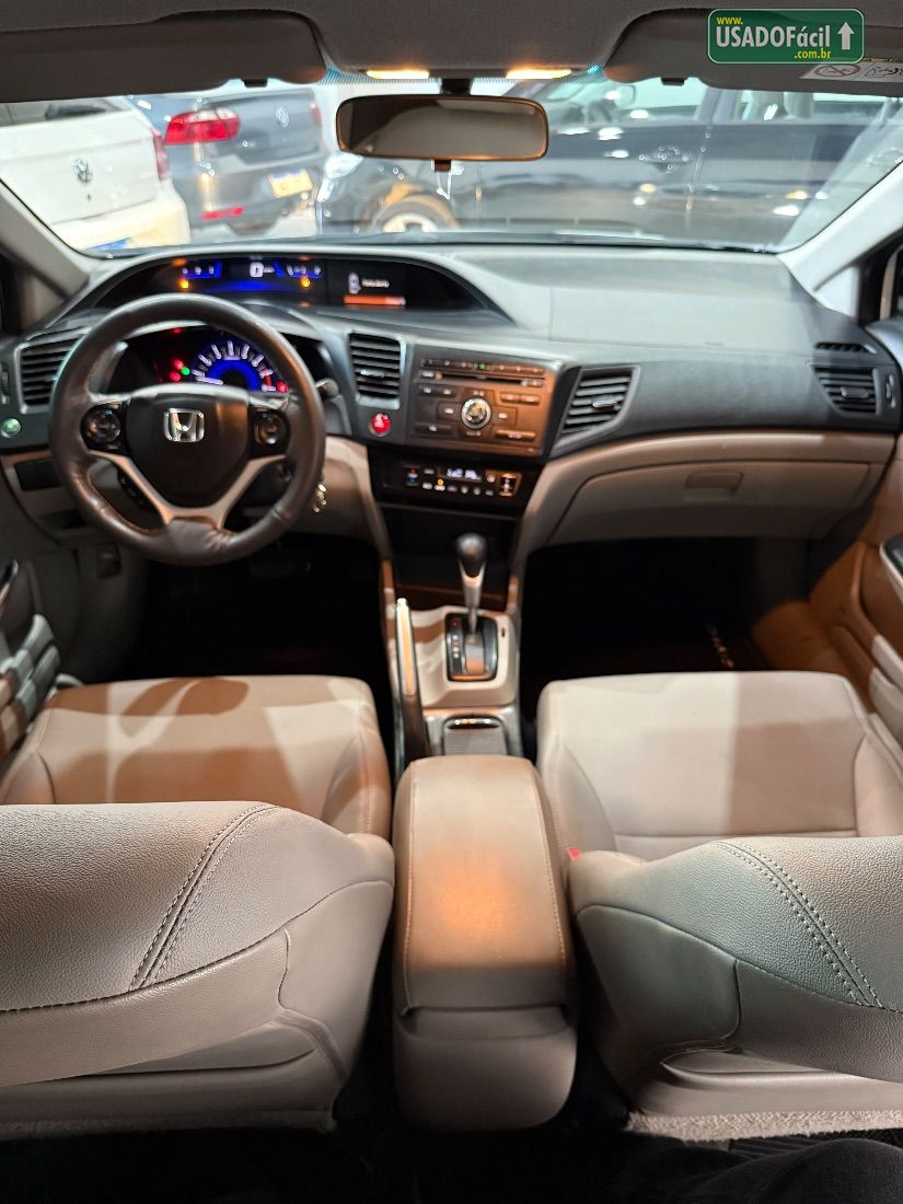 Honda Civic Sedan LXR 2.0 Automático Flexone 2015/2015 — foto 12 de 13