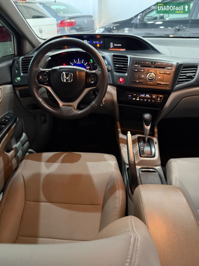 Honda Civic Sedan LXR 2.0 Automático Flexone 2015/2015 — foto 8 de 13