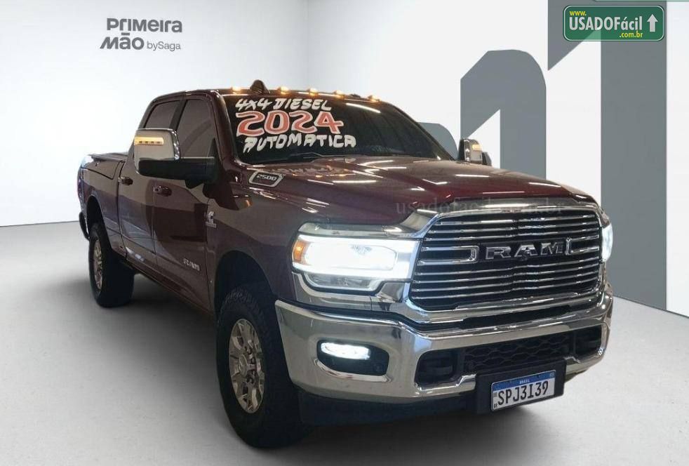 RAM ram 2500 6.7 2500 LARAMIE 4X4 CD I6 TURBO DIESEL 4P AUTOMÁTICO 2023/2024 — foto 3 de 11