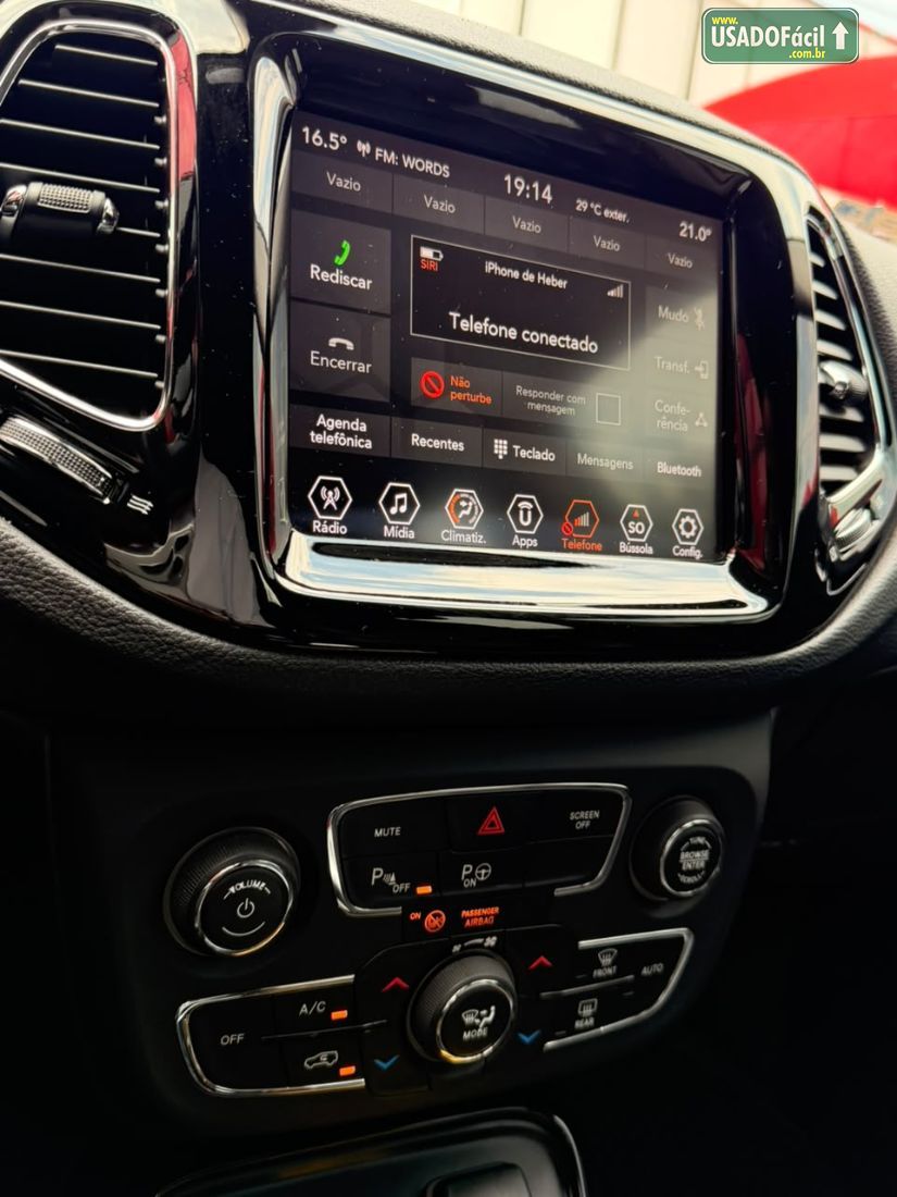 Jeep Compass Longitude 2.0 4x2 Automático Flex 2019/2020 — foto 6 de 16