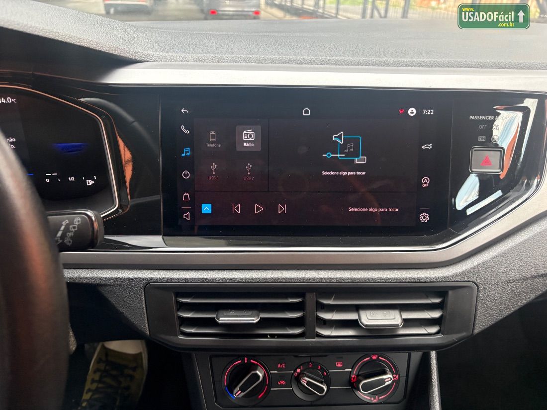 Volkswagen Nivus Comfortline 200 TSI Automático Flex 2024/2024 — foto 9 de 11
