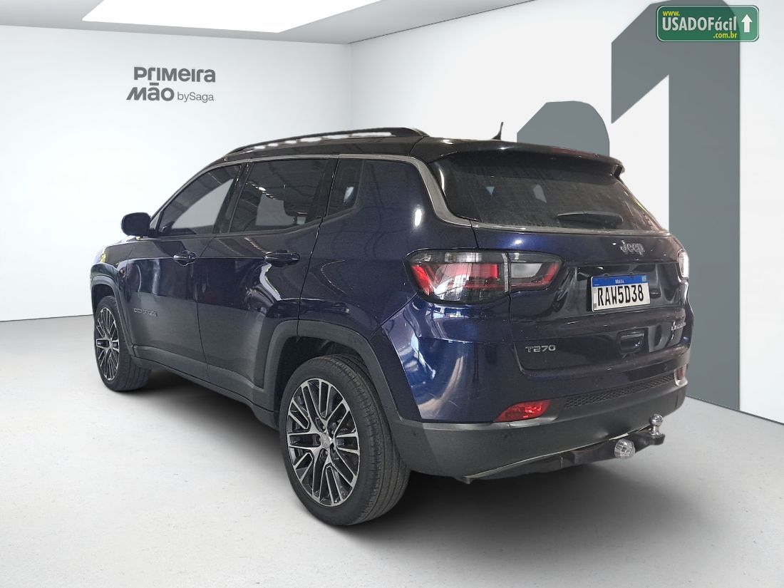 Jeep Compass Limited T270 1.3 Turbo Automático Flex 2021/2022 — foto 2 de 10