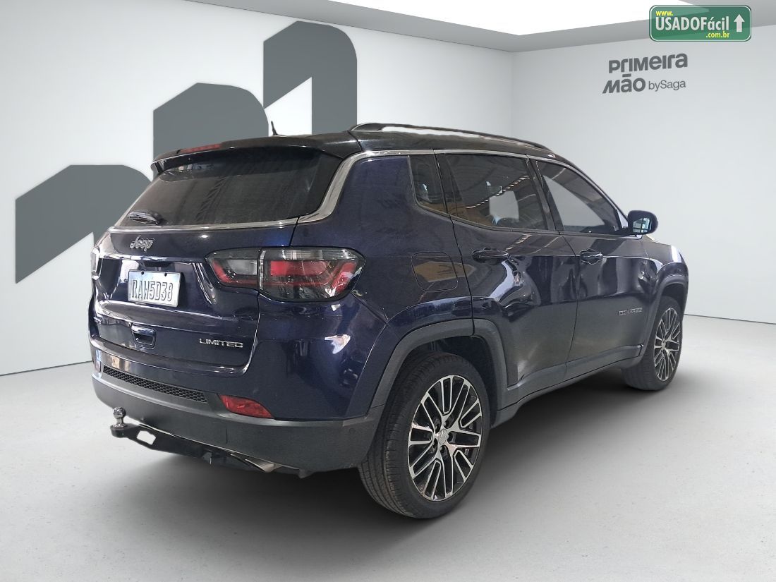 Jeep Compass Limited T270 1.3 Turbo Automático Flex 2021/2022 — foto 3 de 10