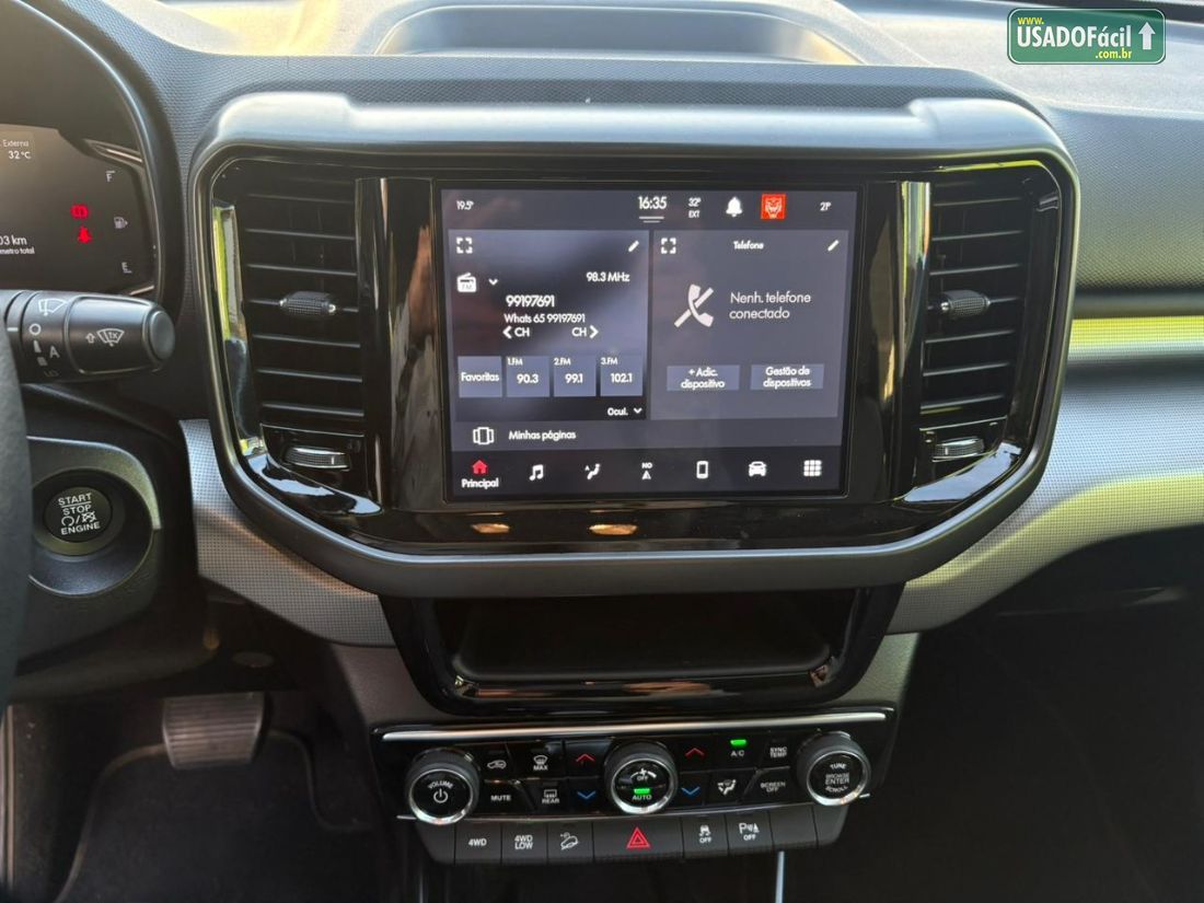 Fiat Toro Volcano 2.0 4X4 Turbo Automático Diesel 2024/2025 — foto 11 de 15