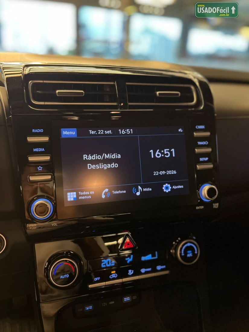 Hyundai Creta Limited 1.0 Turbo Automático Flex 2022/2023 — foto 13 de 14