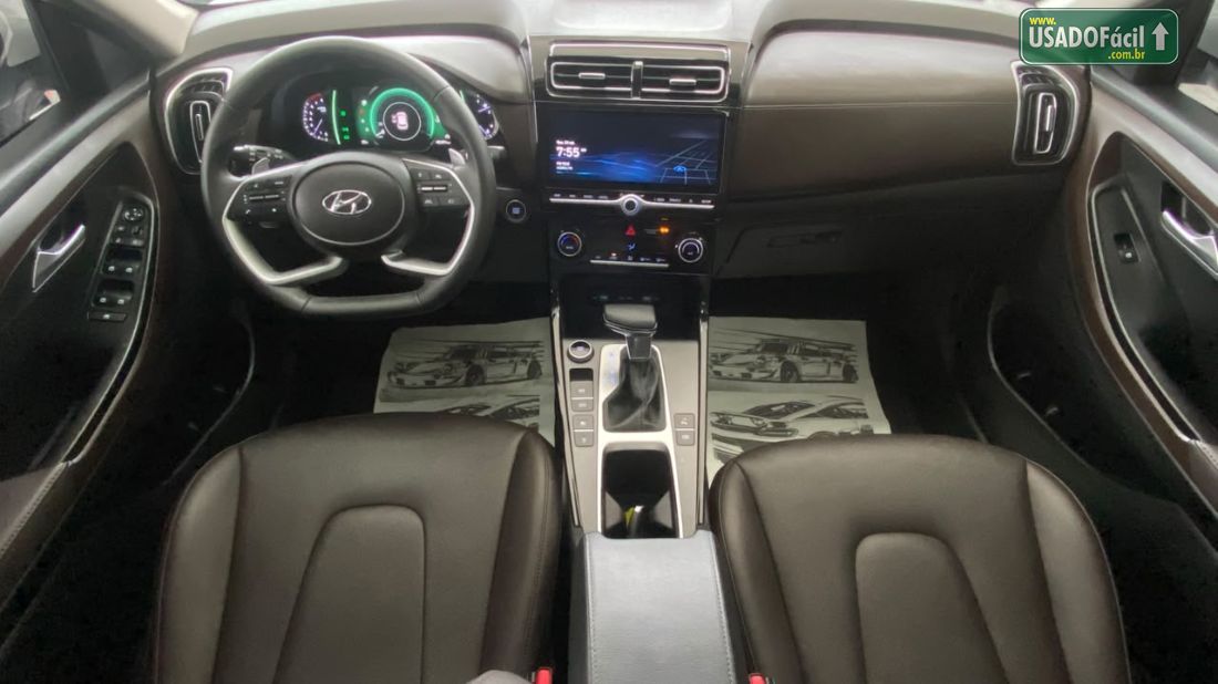 Hyundai Creta Platinum 1.0 Turbo Automático Flex 2024/2025 — foto 11 de 12