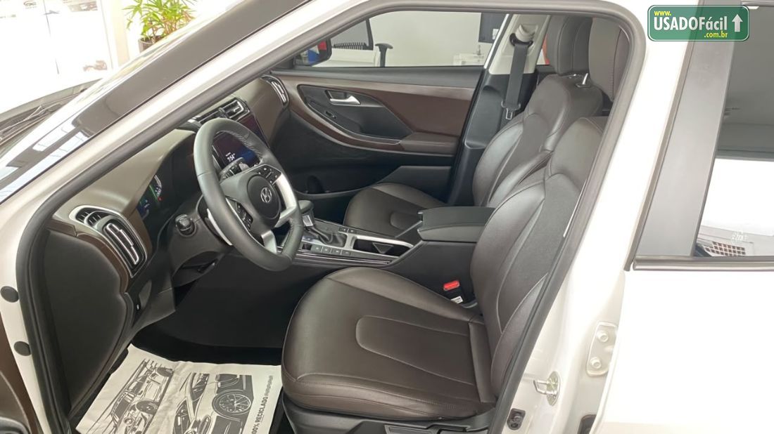 Hyundai Creta Platinum 1.0 Turbo Automático Flex 2024/2025 — foto 9 de 12