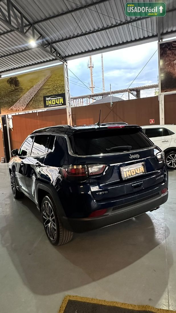 Jeep Compass Limited T270 1.3 Turbo Automático Flex 2023/2024 — foto 13 de 15