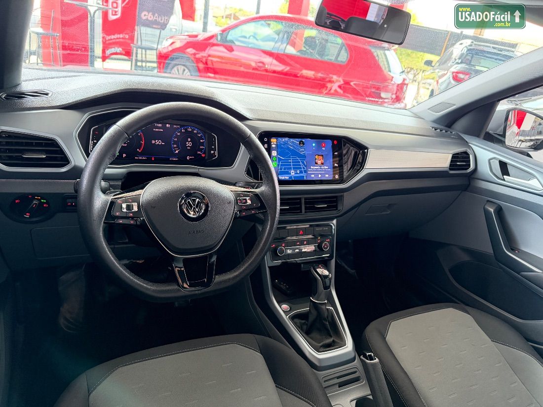 Volkswagen T-Cross Comfortline 200 TSI 1.0 Automático Flex 2020/2021 — foto 12 de 13