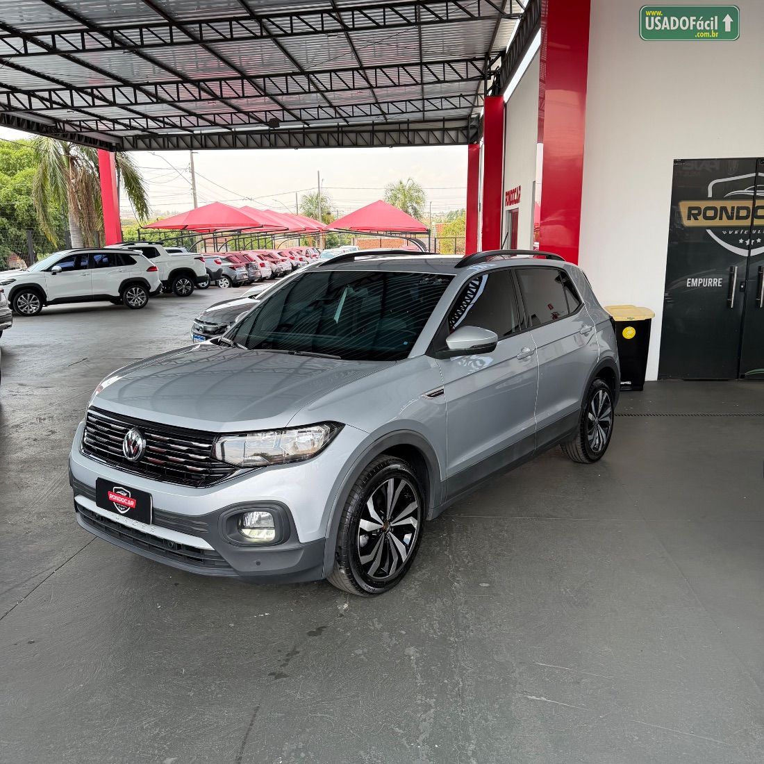 Volkswagen T-Cross Comfortline 200 TSI 1.0 Automático Flex 2020/2021 — foto 2 de 13