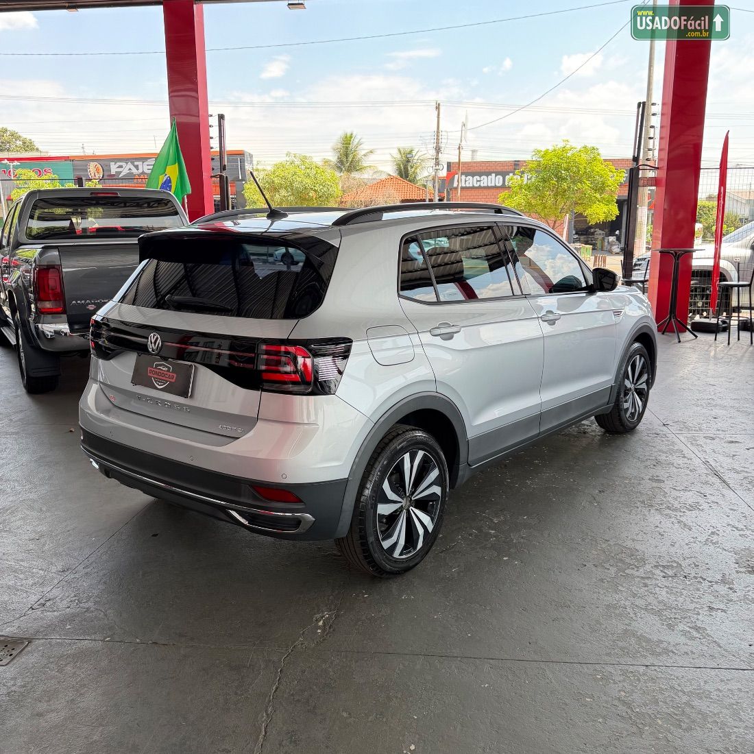Volkswagen T-Cross Comfortline 200 TSI 1.0 Automático Flex 2020/2021 — foto 4 de 13