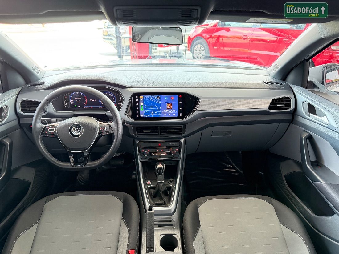 Volkswagen T-Cross Comfortline 200 TSI 1.0 Automático Flex 2020/2021 — foto 9 de 13