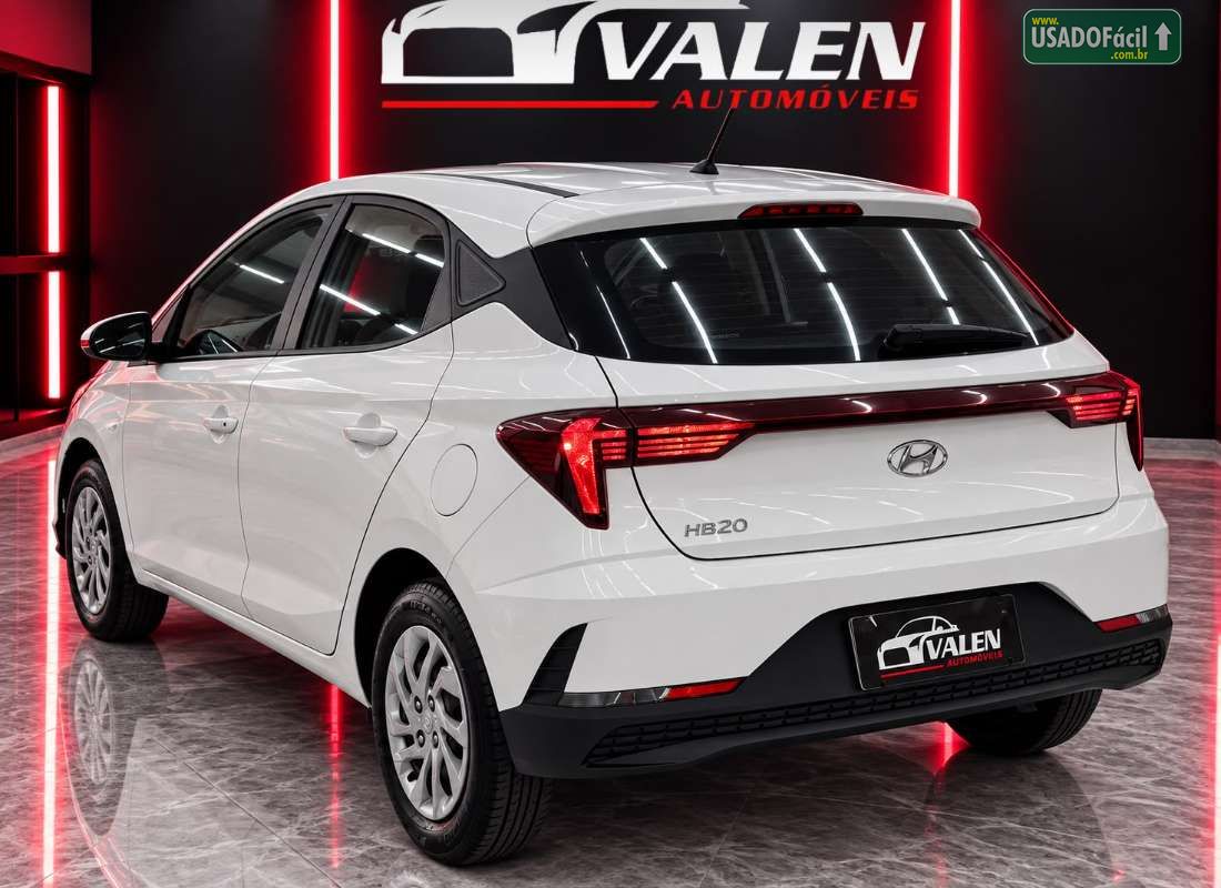 Hyundai HB20 Hatch Sense 1.0 Mecânico Flex 2023/2024 — foto 10 de 12