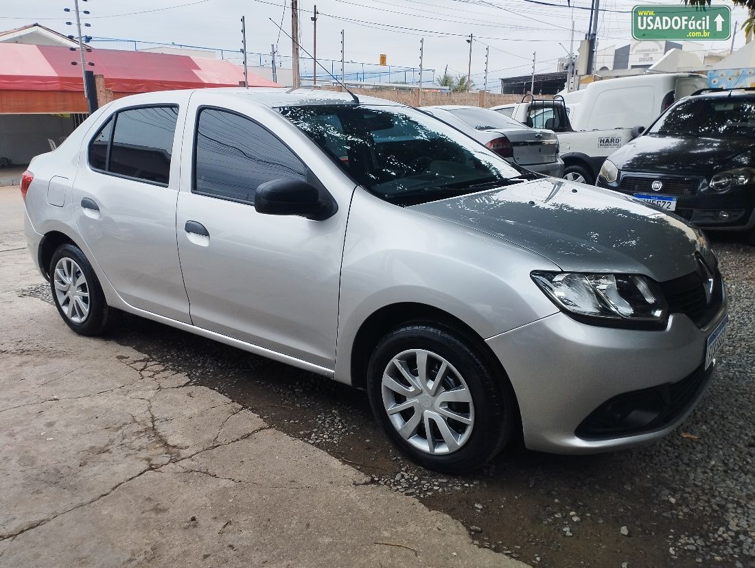 Renault Logan Authentique 1.0 Flex 2017/2018 — foto 3 de 7